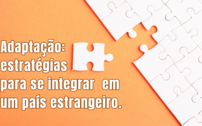 Adaptação: estratégias para se integrar em um país estrangeiro.